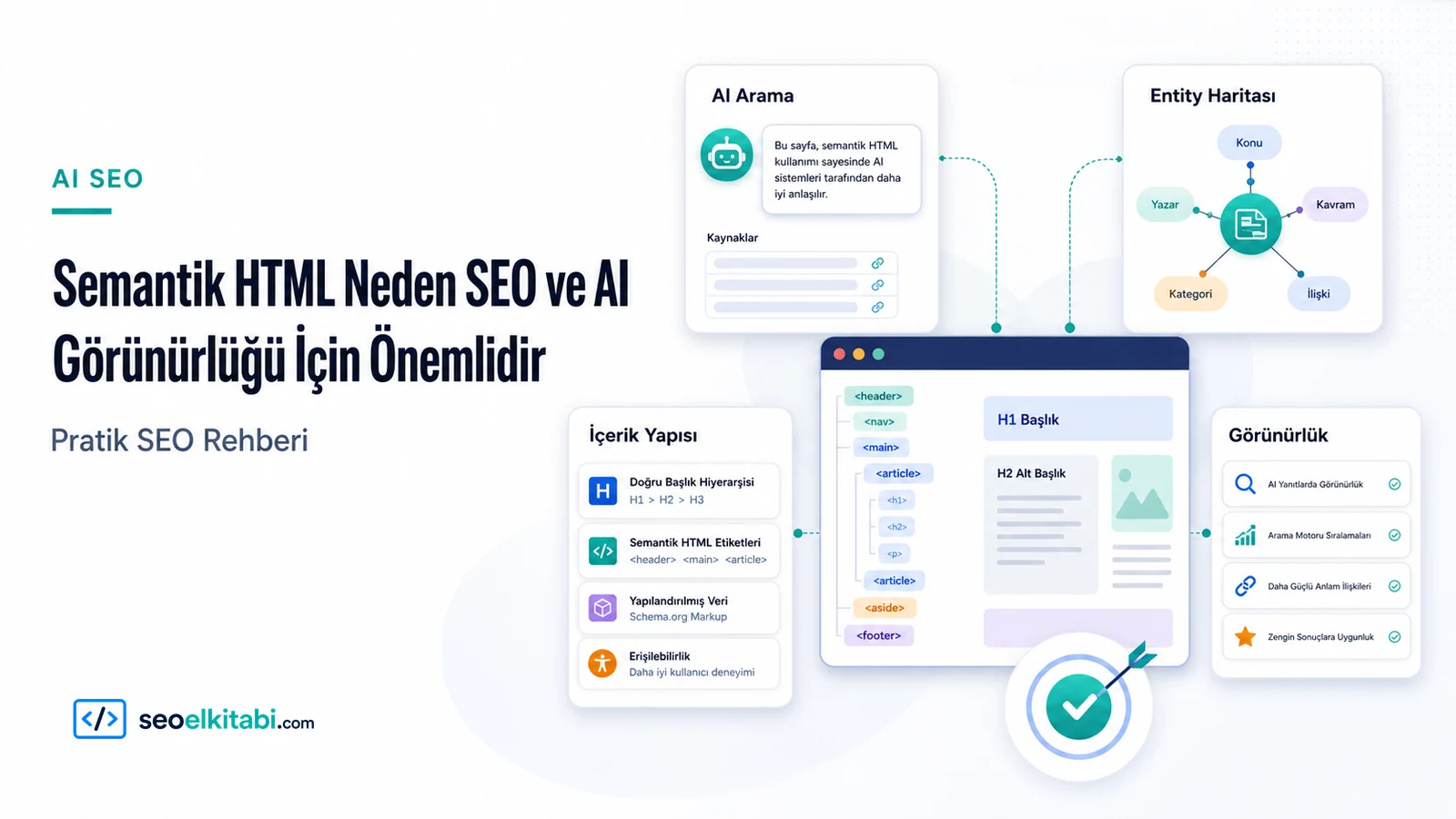 Semantik HTML Neden SEO ve AI Görünürlüğü İçin Önemlidir?